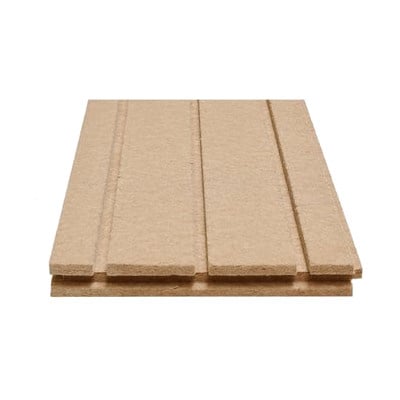 WEM Houtvezel Montageplaat | Recht | 40mm | 100 x 37.5cm