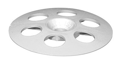 Fischer ISO-schijf | Isolatieschotel Rozet | Zachte Isolatie | 100 stuks